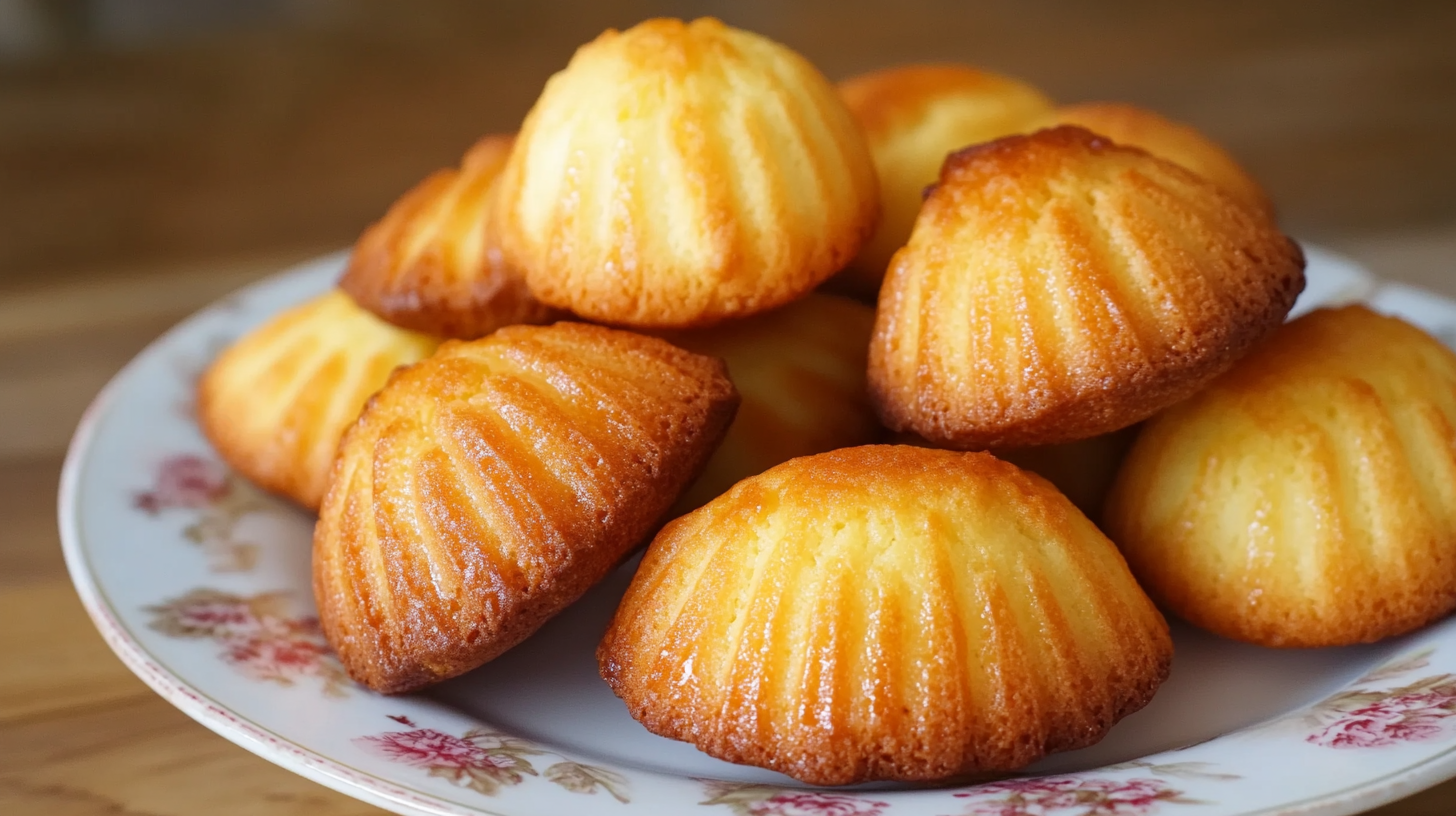 Madeleines Fondantes au Reblochon pour l'Apéro

