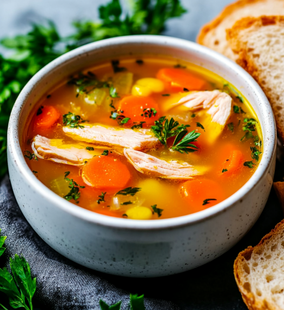 Turkey Soup Recipe: Homemade and Hearty