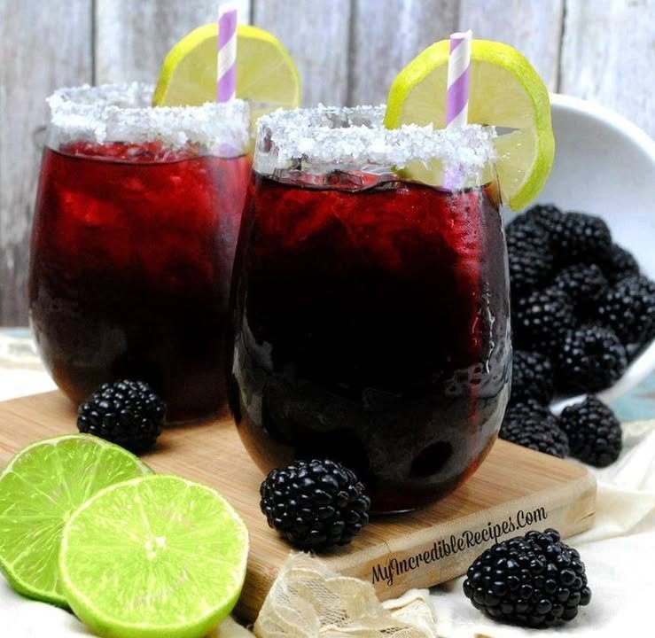 Blackberry Margarita Smash Full recipe in First c.o.m.m.e.n.t .