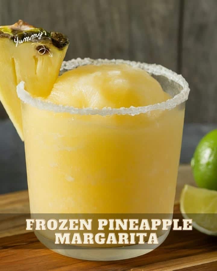Frozen Pineapple Margaritas are a perfect way to cool down on a hot day. Ingredients makes 2 drinks: 4 cups frozen pineapple chunks 4 ounces blanco tequila full Recipe in the First c.o.m.m.e.n.t . Enjoy