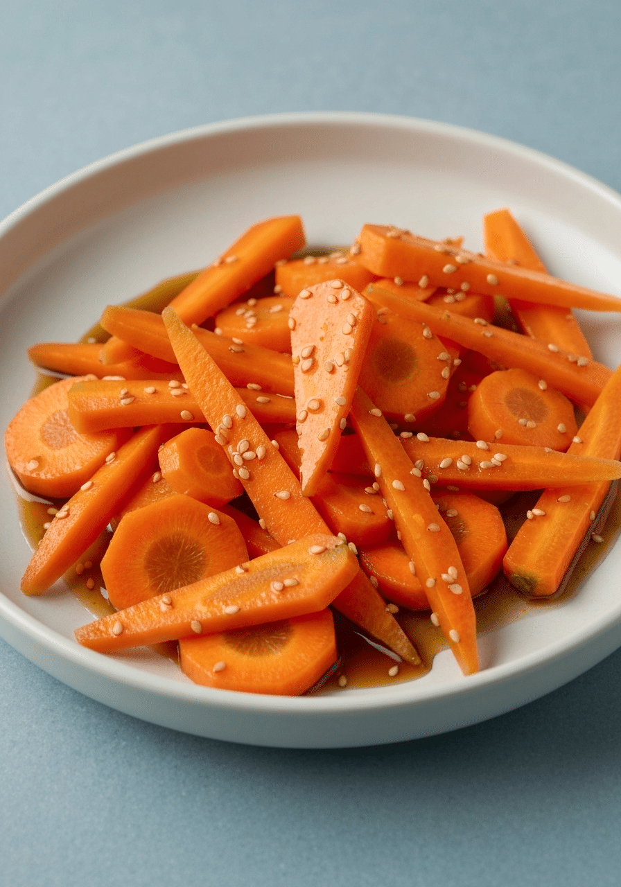 Quick & Zesty Carrot Salad with Soy Sauce and Sesame Oil: Your New Go-To Side Dish 2 carrot salad soy sauce sesame oil