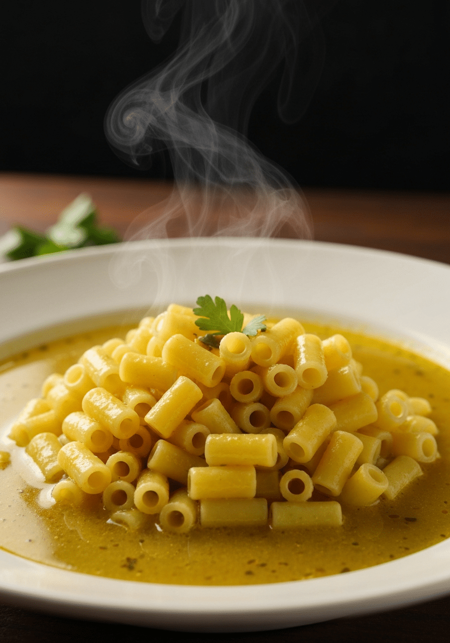 ditalini pasta in chicken broth 69531ef7b7631 1