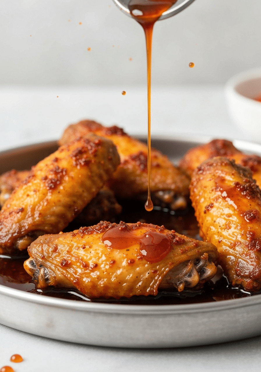 Unlock Crispy Perfection: Easy Air Fryer Wings Wet Rub Recipe for Irresistible Flavor 2 • Air fryer wings wet rub
