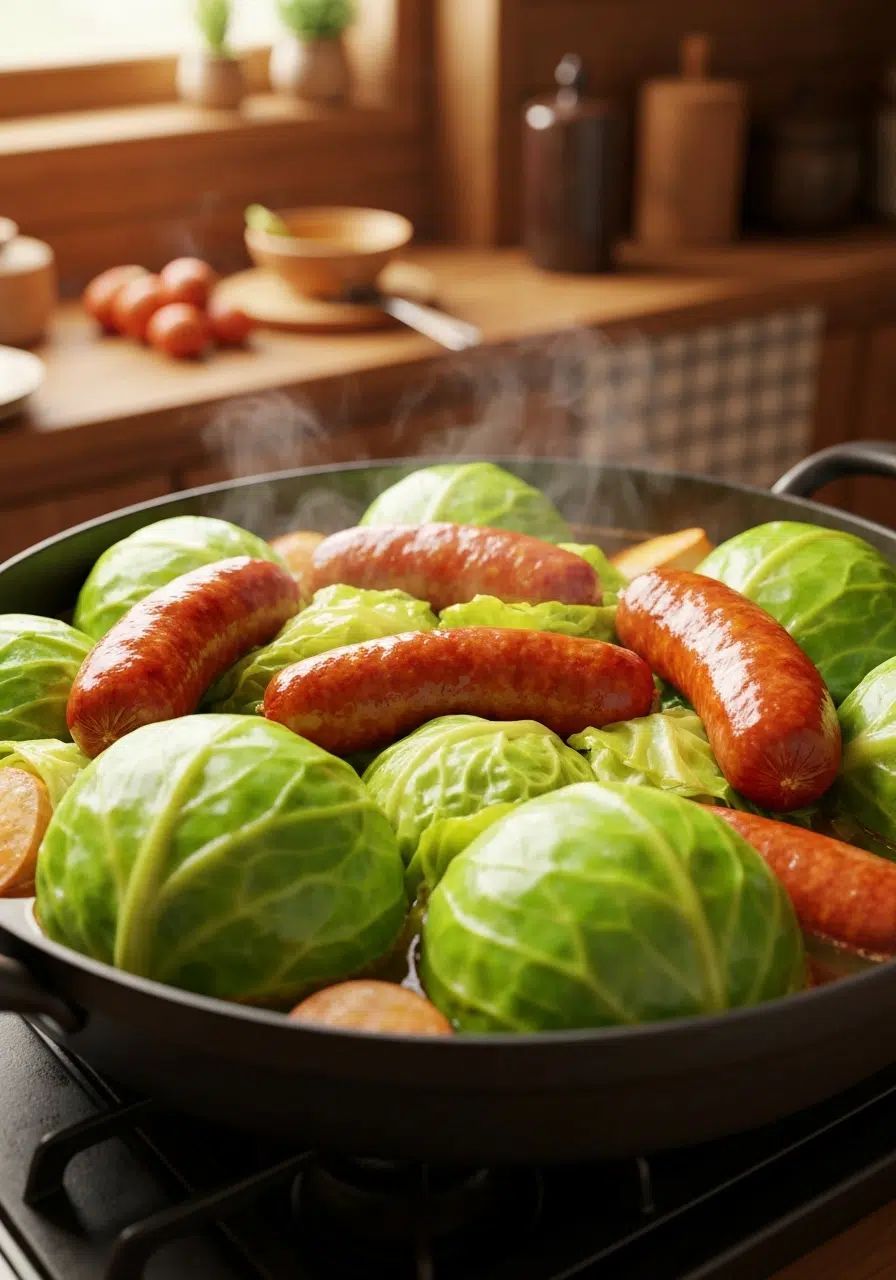 Hearty One-Pot Cabbage Boil with Sausage: Your Ultimate Comfort Food Dinner 2 cabbage boil with sausage