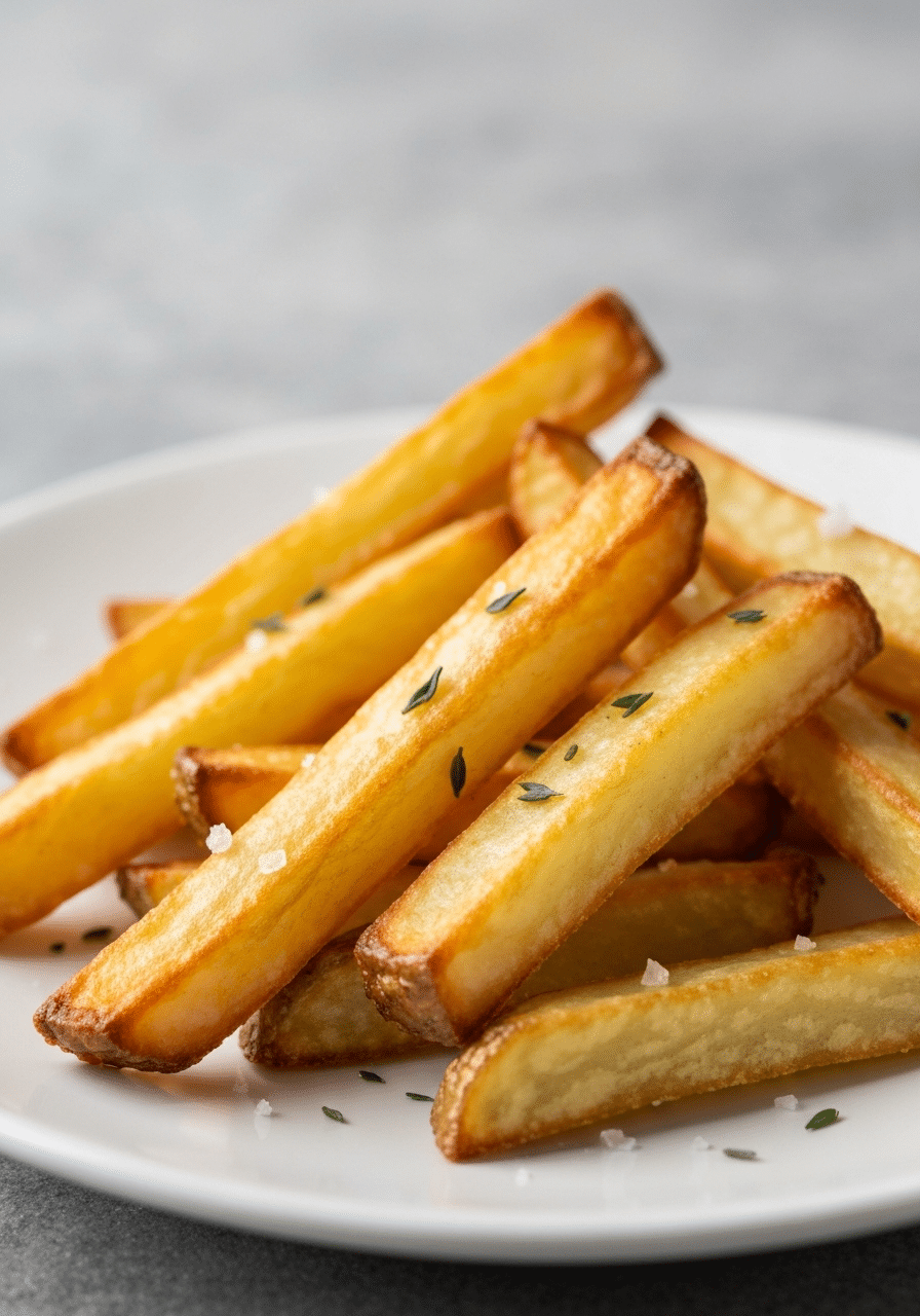 Crispy Oven Baked Tallow Fries: The Ultimate Flavorful Side Dish You'll Crave 2 • Oven baked tallow fries
