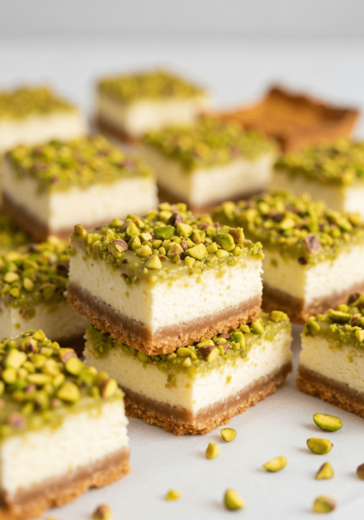 pistachio knafeh cheesecake bars 69817562e642e 1