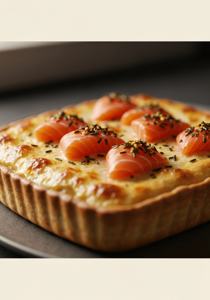 sushi bake with salmon and furikake 6982c8065f16c 1