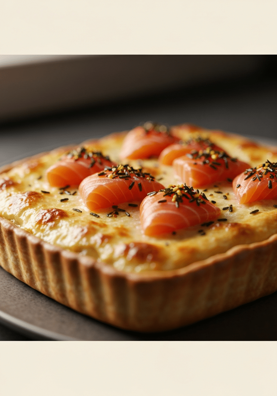 sushi bake with salmon and furikake 6982c8065f16c 1